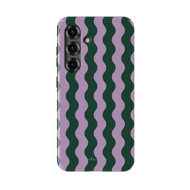 Wavy Garden - Capa Samsung Premium Glossy