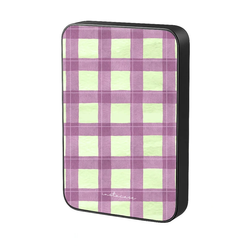 Lilac Meadow - Power Bank Magnética