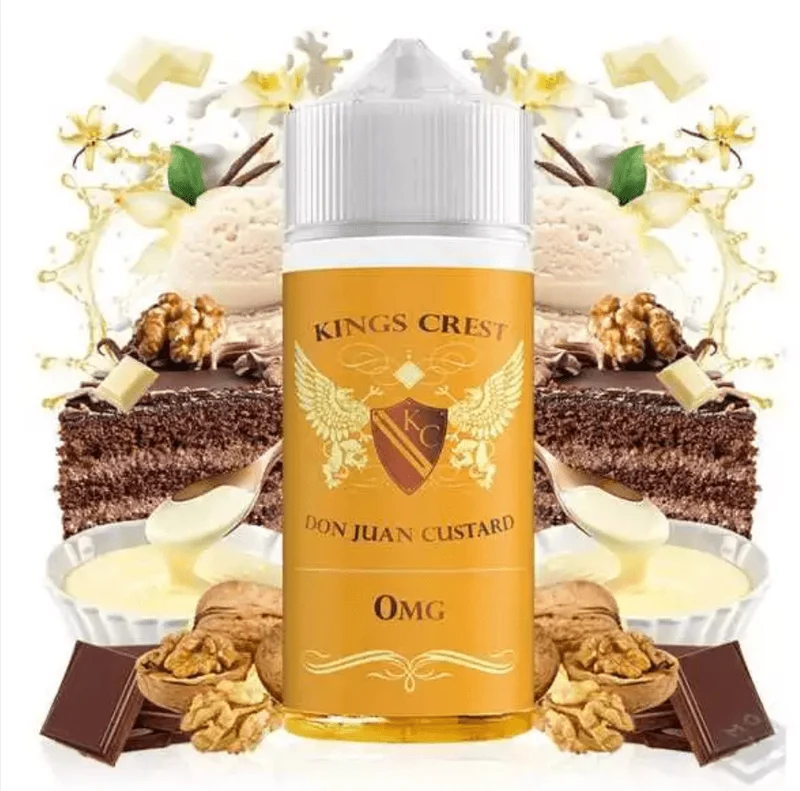 Líquido King's Crest Don Juan Custard 120ml