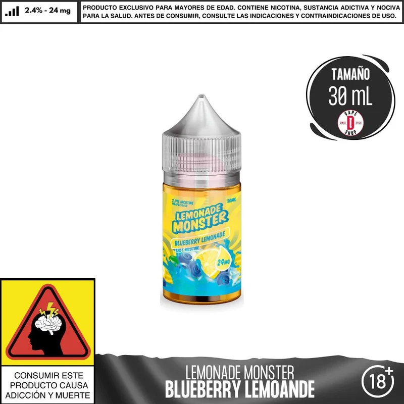 Lemonade Monster Blueberry Salts