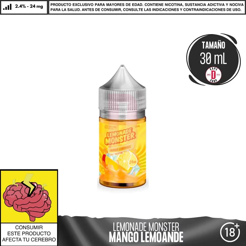 Lemonade Monster Mango Salts