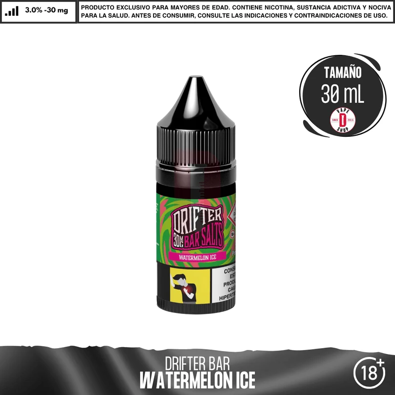 Drifter Bar Watermelon Ice Salts