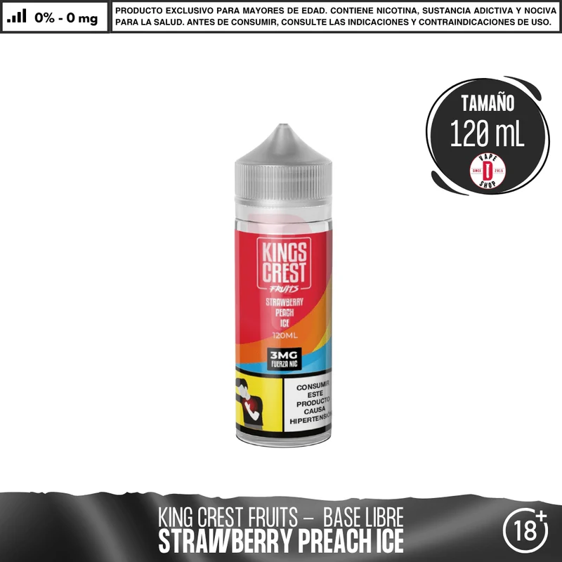 Fruits Strawberry Peach Ice