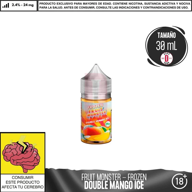 Frozen Fruit Monster Double Mango Ice Salts