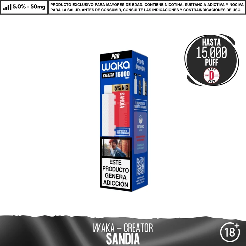 WAKA - Creator 15000 Puff