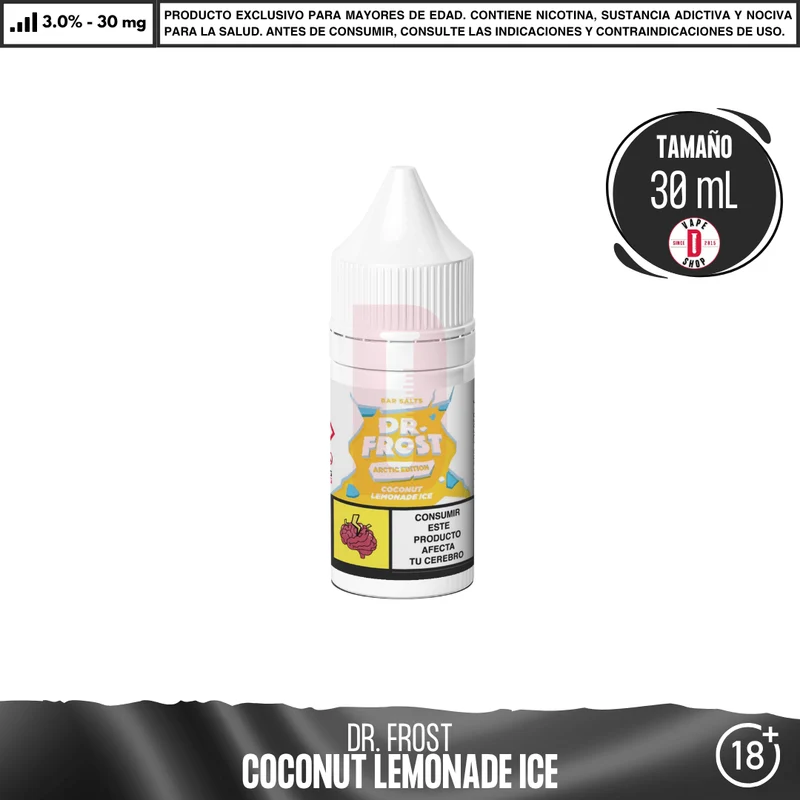 Dr Frost Coconut Lemonade Ice Cream Salts