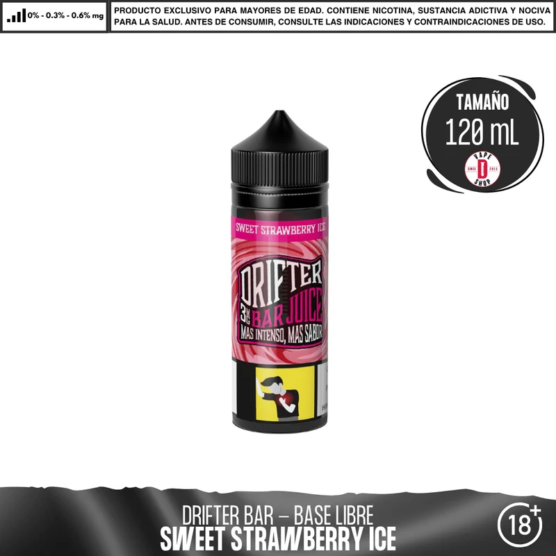 Juice Sauz - Drifter Bar Sweet Strawberry Ice
