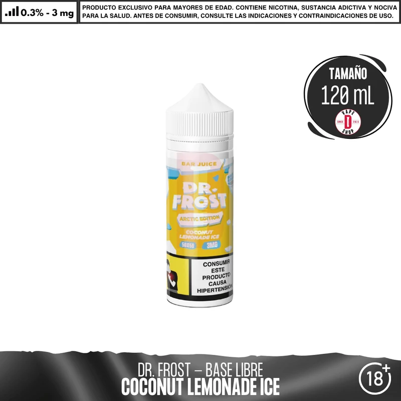 Dr Frost - Coconut Lemonade Ice Cream - Juice