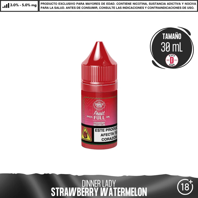 Dinner Lady Strawberry Watermelon Salts