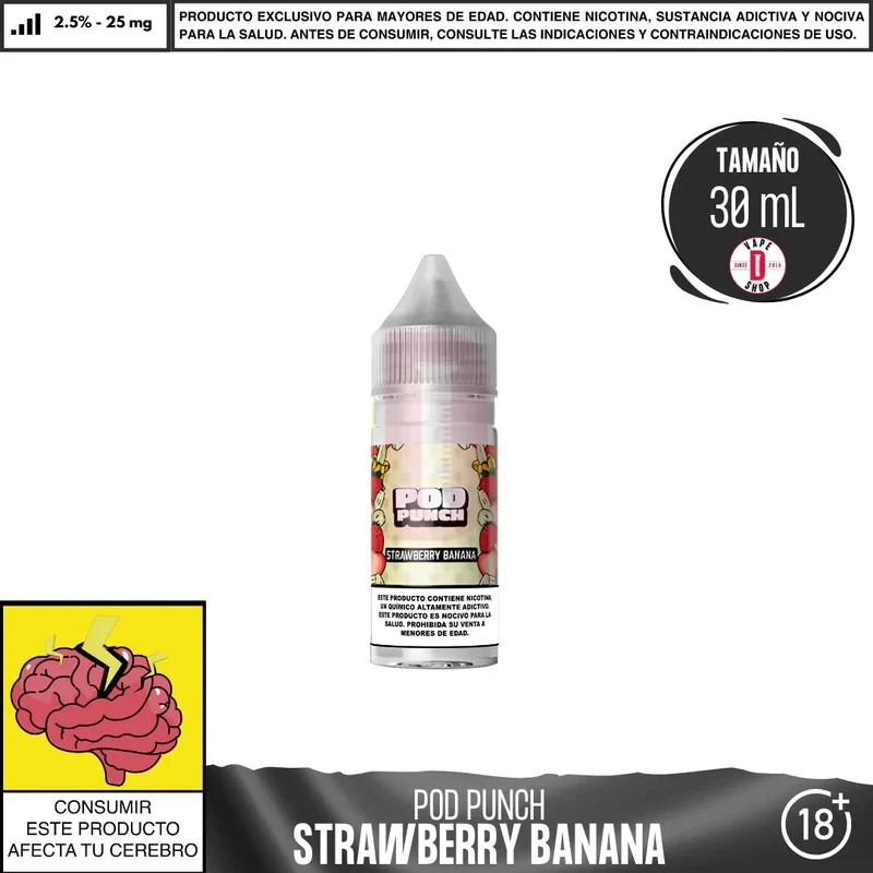 Pod Punch Strawberry Banana Salts