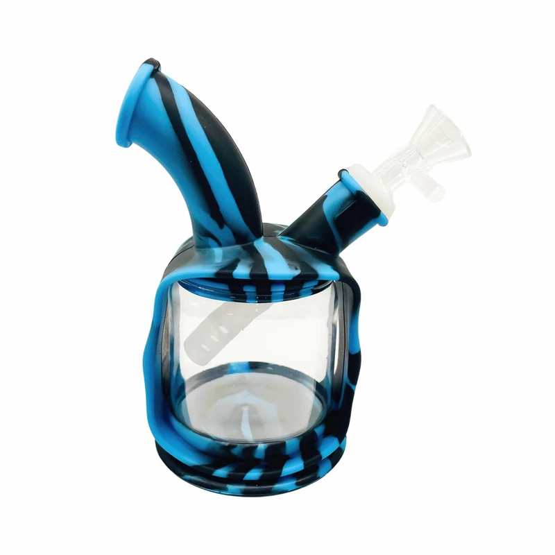 Bong Hibrido hervidor de Silicona 6"
