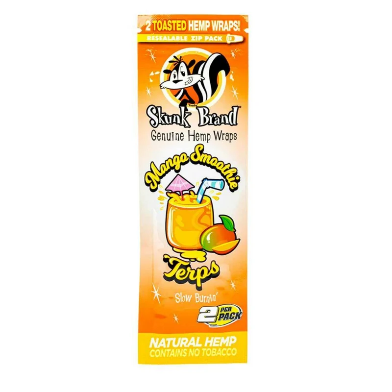 Hemp Wrap Mango Smoothie con Terpenos – Skunk Brand