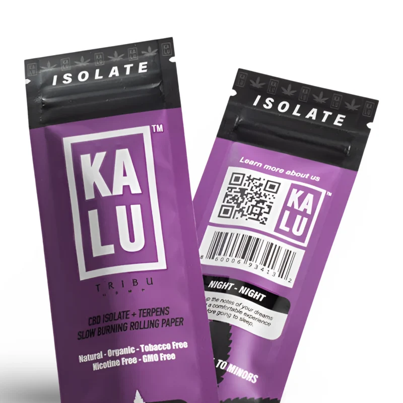 KALU Night – Papeles con CBD y Terpenos para Descanso | Bloommart