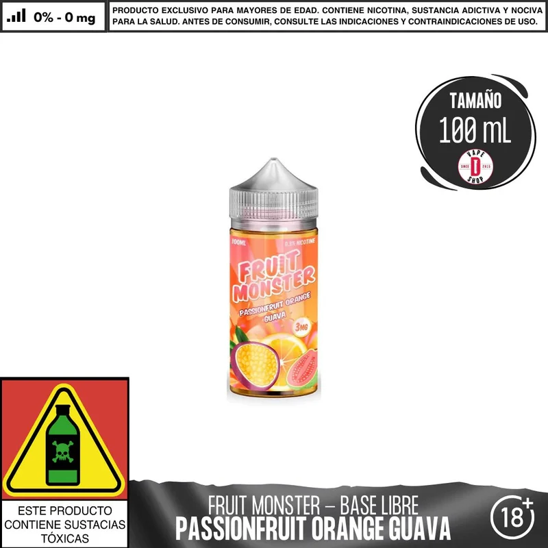 Fruit Monster PassionFruit Orange Guava